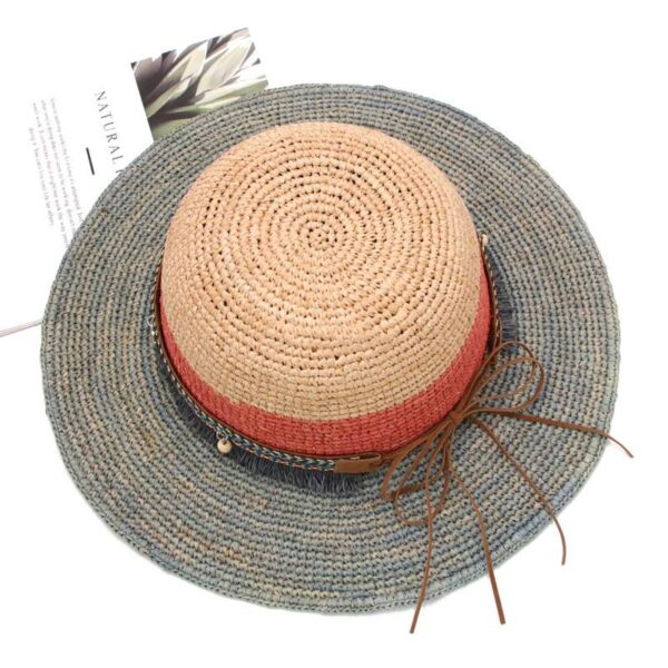 Zora Raffia Crochet Hat – Bild 4