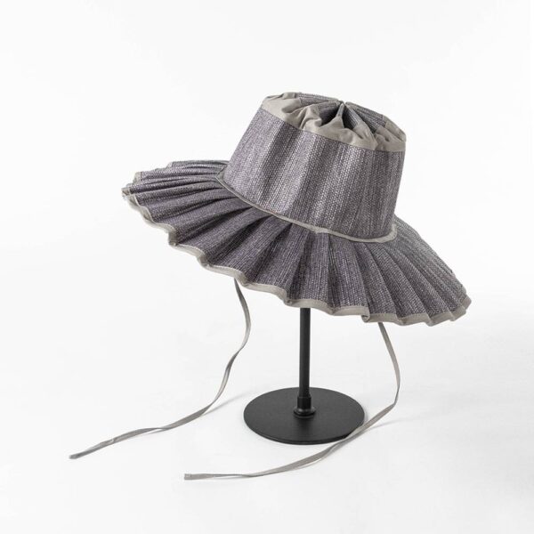 Nita Water Resistant Collapsible Straw Hat - Image 8