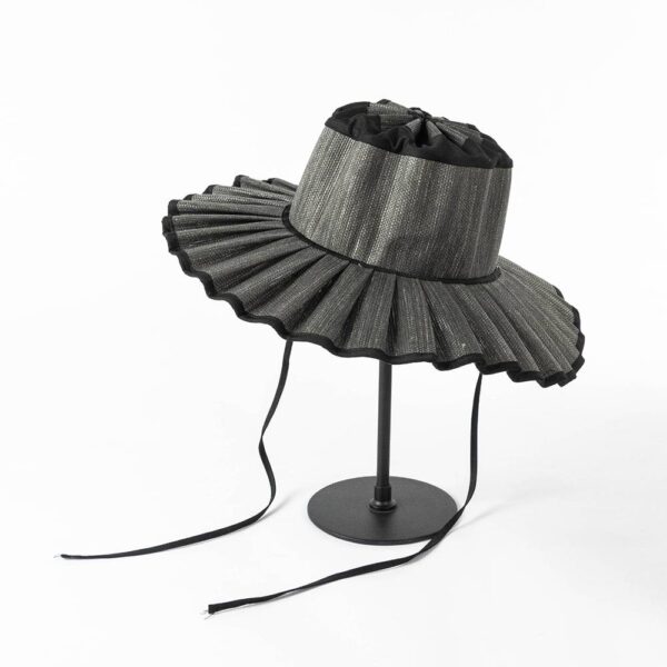 Nita Water Resistant Collapsible Straw Hat - Image 7
