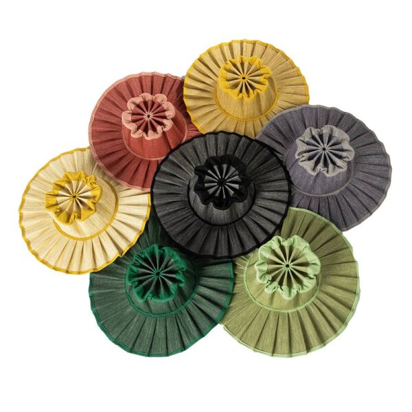 Nita Water Resistant Collapsible Straw Hat - Image 2