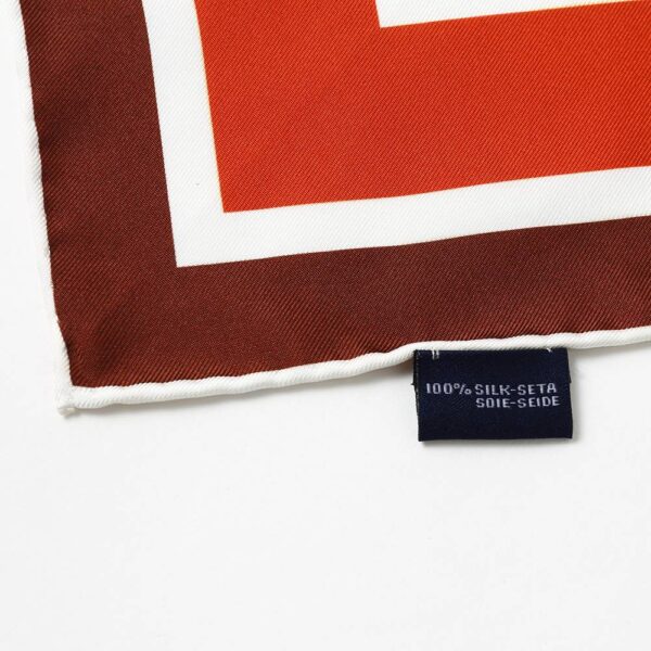 Avni Two-Side Paisley Print Silk Neckerchief Scarf - Image 7
