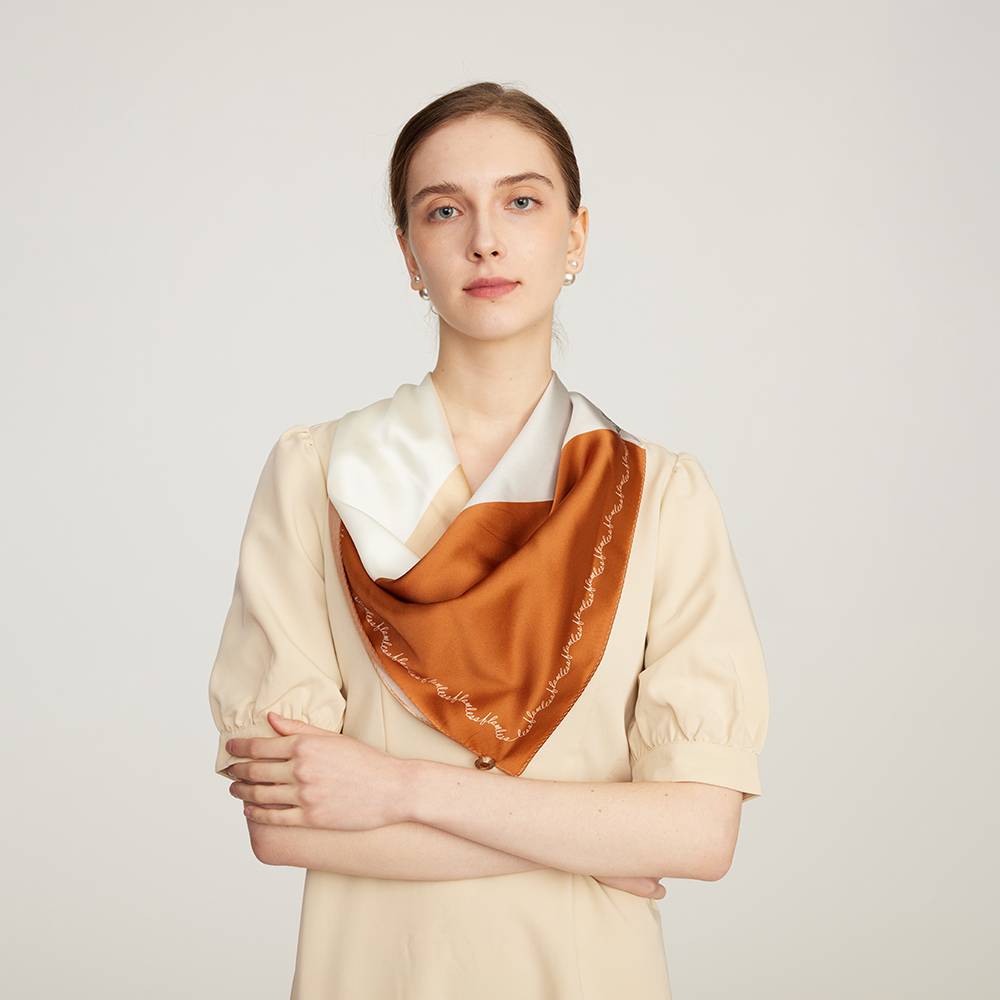 Ade Square Silk Scarf