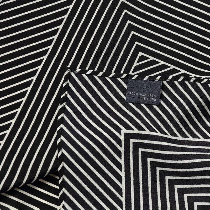 Rin Monogram Square Silk Scarf - Image 9