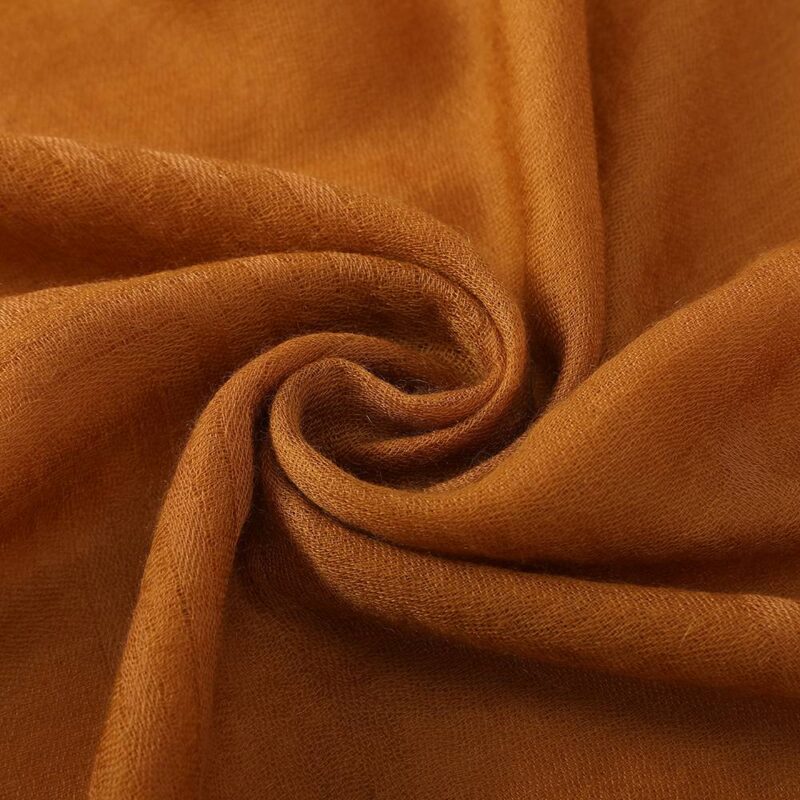 Zena Square Featherlight Cashmere Scarf Wrap - Image 5