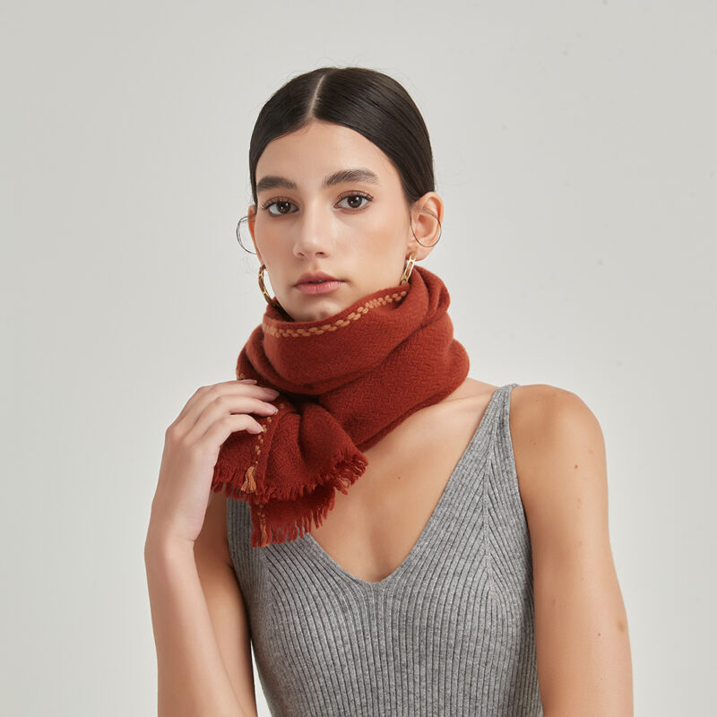 Sciarpa Cynthia in cashmere - immagine 3