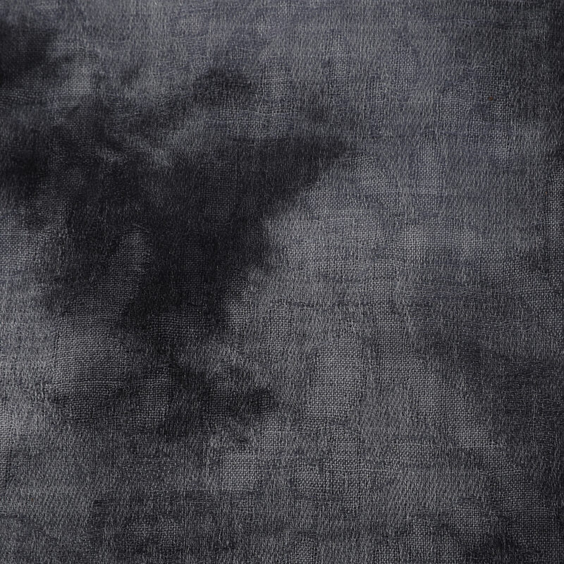 Elia Featherlight Lambswool Scarf Wrap - Dark Grey - Image 5