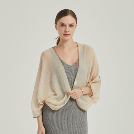 Abi Featherlight Cashmere Shrug