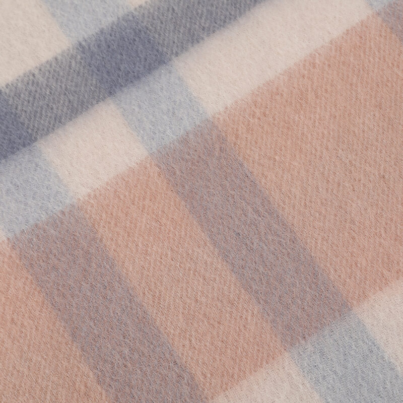 Cora Check Cashmere Scarf - Image 5