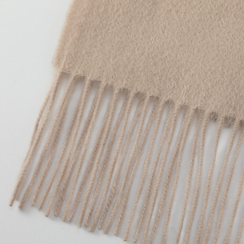 Delia Check Cashmere Scarf - Image 7