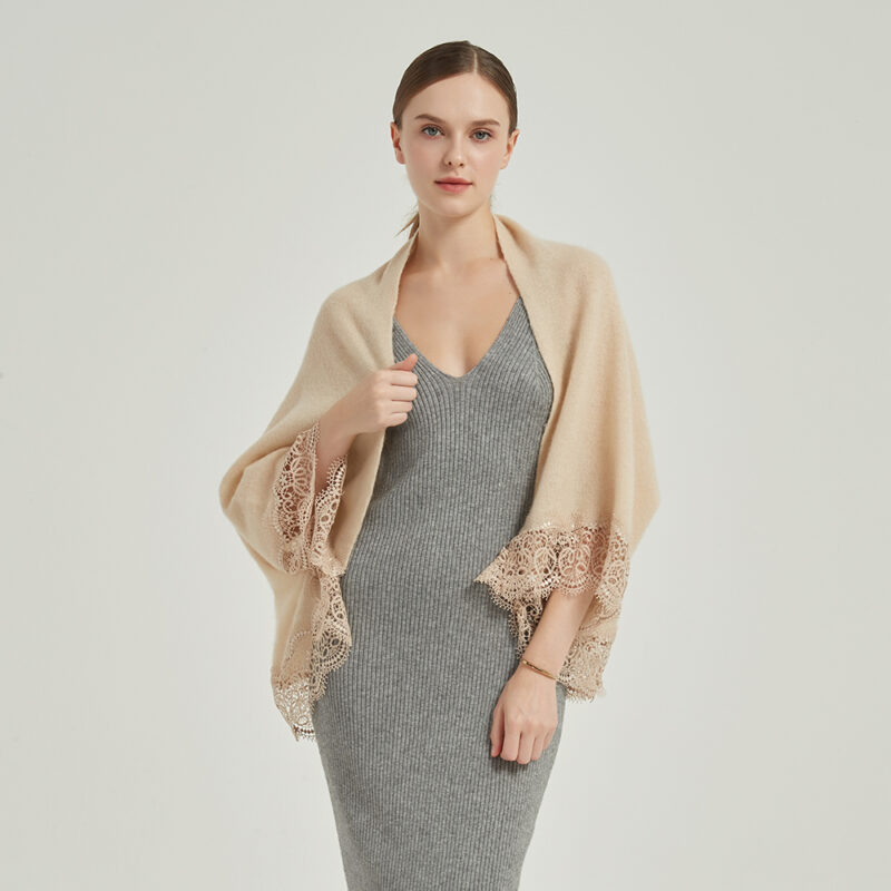 Rosa Wearable Cashmere Wrap - Image 2