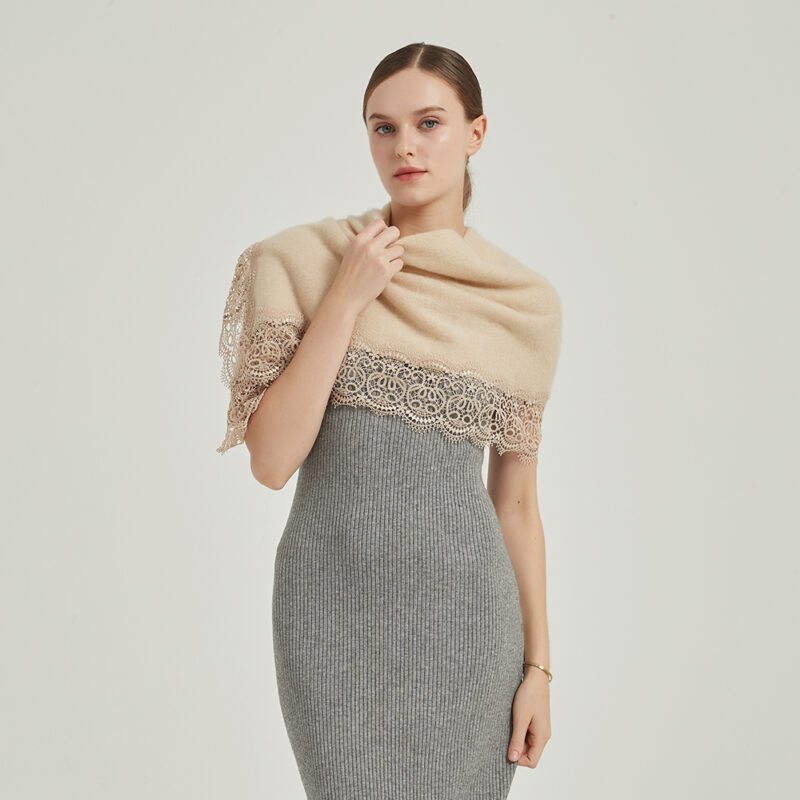 Rosa Wearable Cashmere Wrap - Image 3