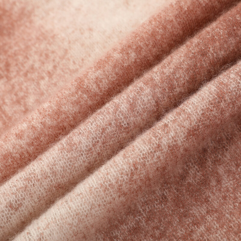 Eileen Cloudlight Cashmere Scarf Wrap - Light Red - Image 5