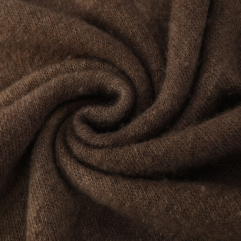 Eileen Cloudlight Cashmere Scarf Wrap - Dark Brown - Image 5