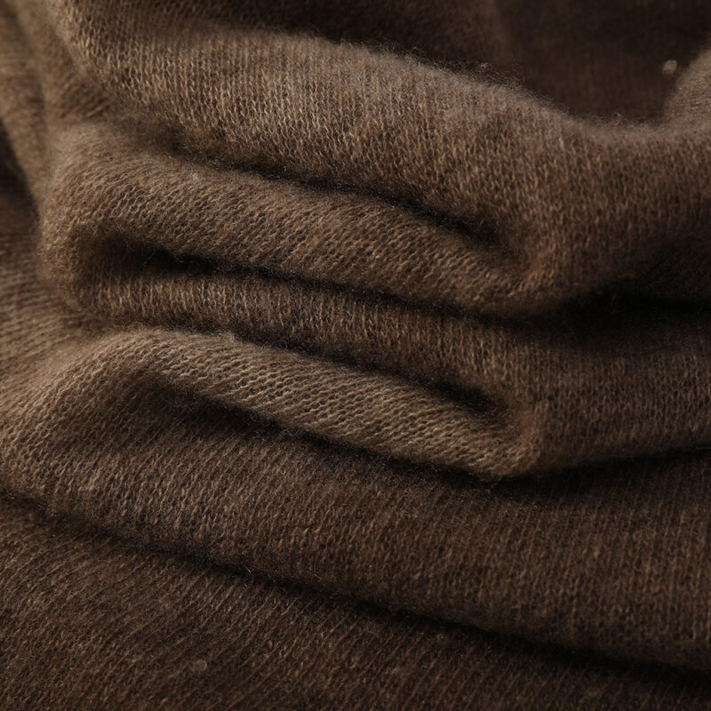 Eileen Cloudlight Cashmere Scarf Wrap - Dark Brown - Image 6