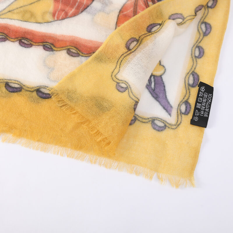 Freya Featherlight Cashmere Scarf Wrap - Image 5