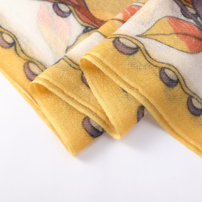 Freya Featherlight Cashmere Scarf Wrap - Image 7