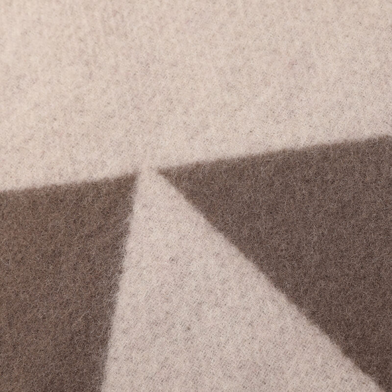 Jules Lambswool Scarf - Taupe - Image 6