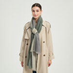Kiana Cashmere Scarf Wrap - Olive
