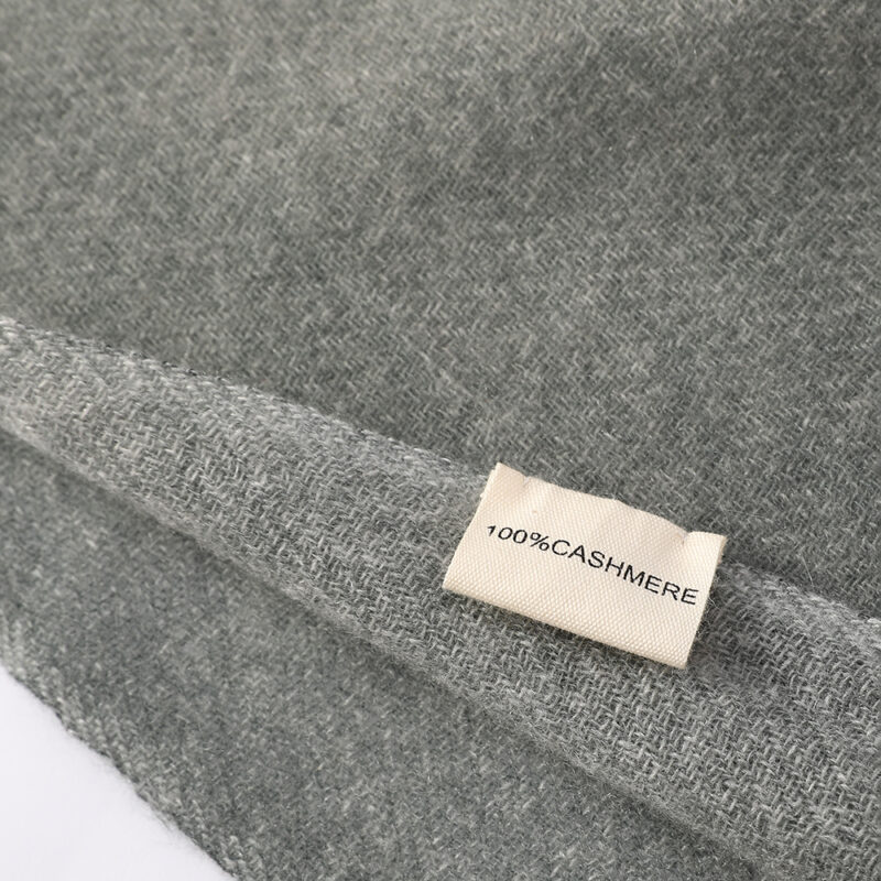 Kiana Cashmere Scarf Wrap - Olive - Image 7