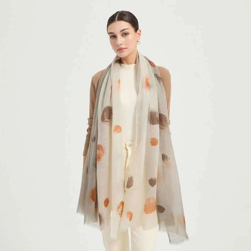 Naya Featherlight Cashmere Scarf Wrap - Image 4