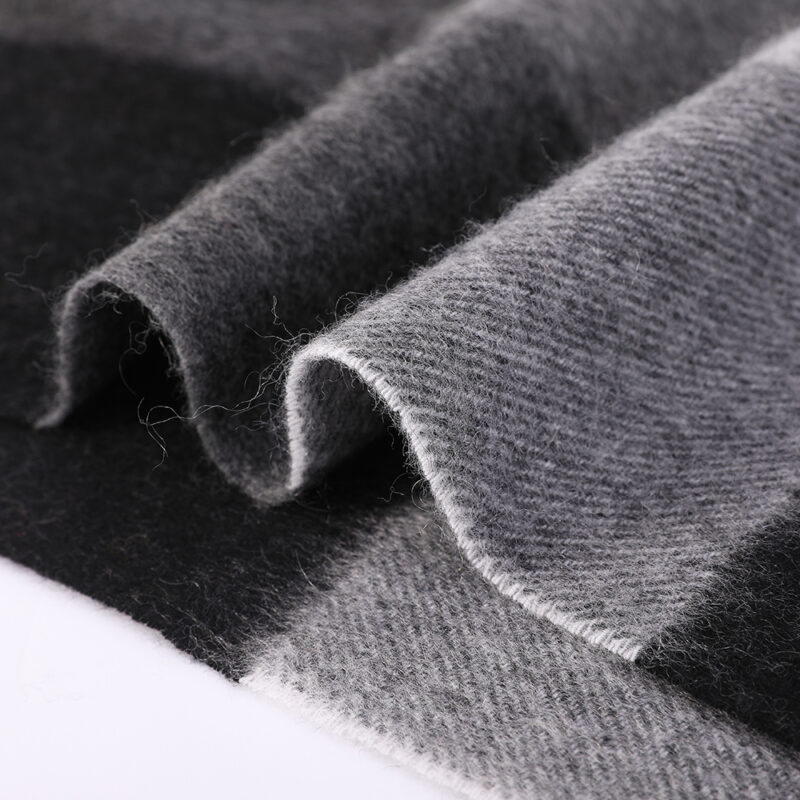 Reya Check Cashmere Scarf - Image 6