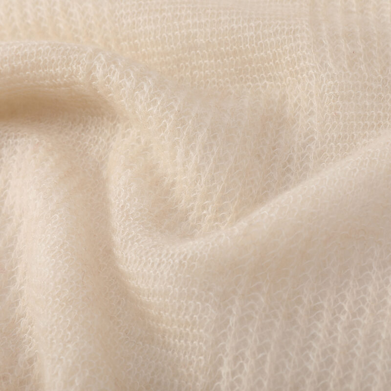 Elora Airweave Cashmere Scarf - Beige - Image 6
