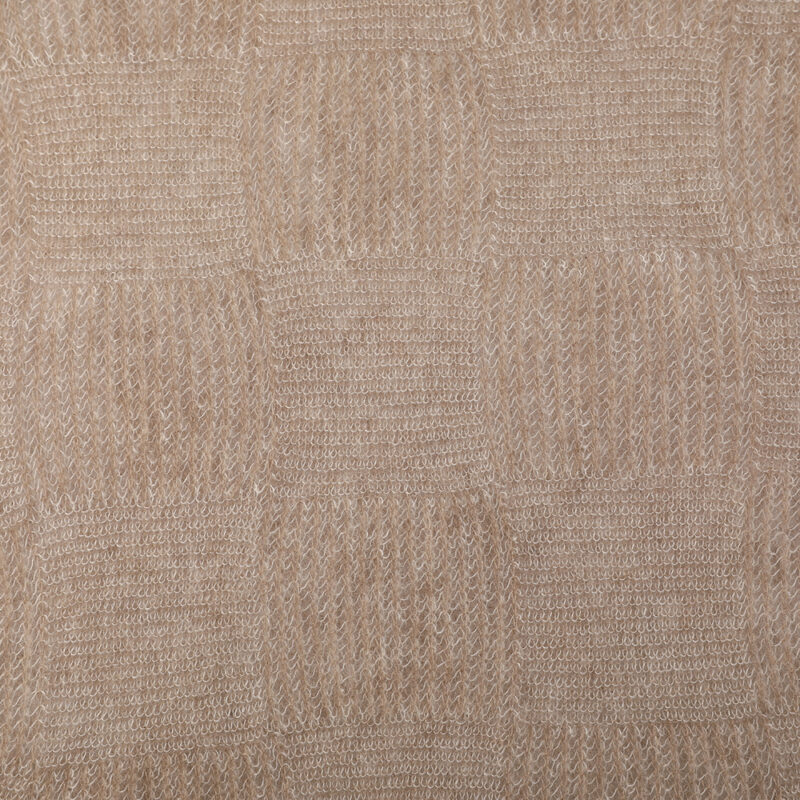 Elora Airweave Cashmere Scarf - Khaki - Image 5