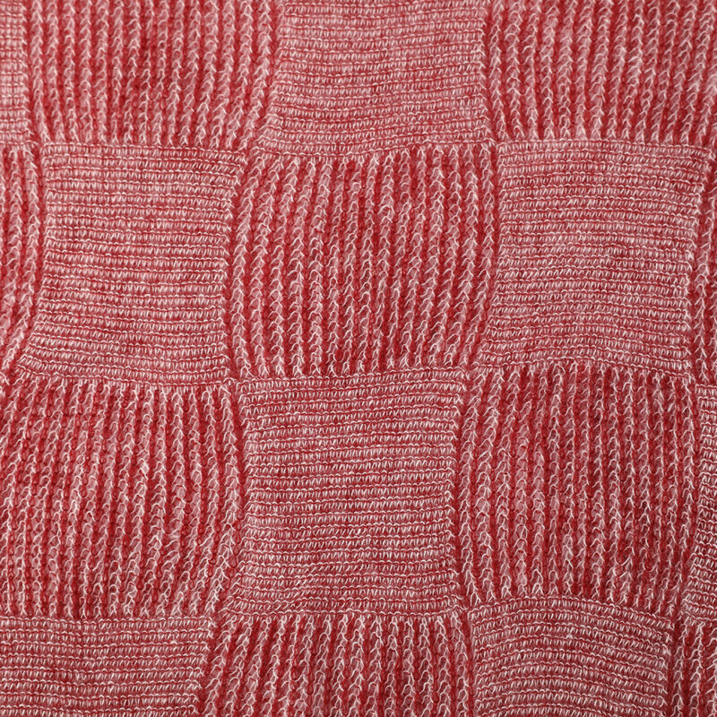 Elora Airweave Cashmere Scarf - Burgundy - Image 5