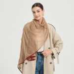 Vella Airweave Cashmere Scarf - Camel