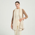Vella Airweave Cashmere Scarf - White
