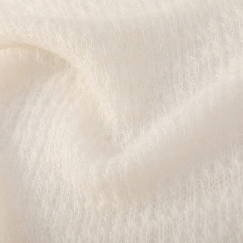 Vella Airweave Cashmere Scarf - White - Image 5