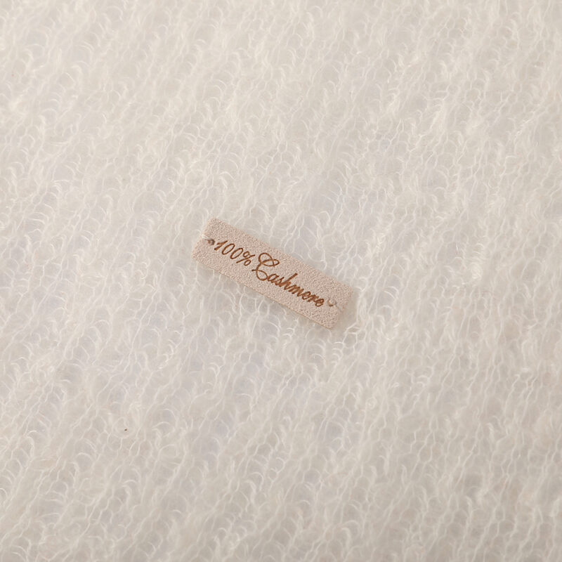 Vella Airweave Cashmere Scarf - White - Image 7