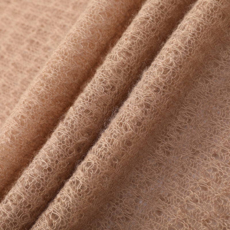 Vella Airweave Cashmere Scarf - Camel - Image 5